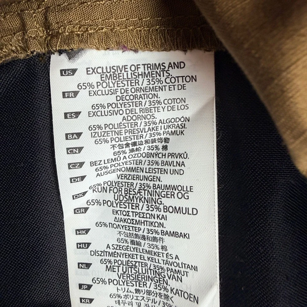 5.11 Tactical Mens Ripstop Cargo Shorts Coyote Brown Multi-Pocket Size 42